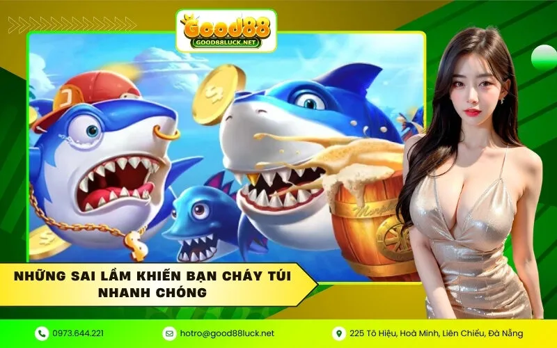 Những sai lầm khiến bạn cháy túi nhanh chóng