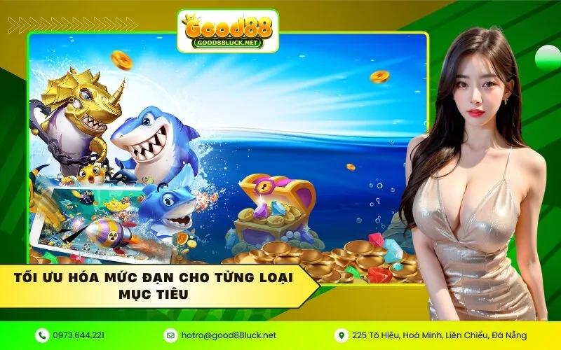 Tối ưu hóa mức đạn cho từng loại mục tiêu