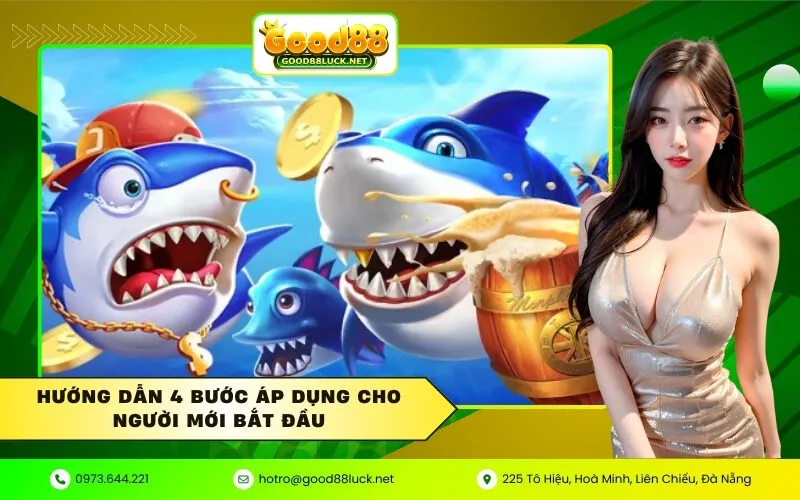 Hướng dẫn 4 bước áp dụng cho người mới bắt đầu
