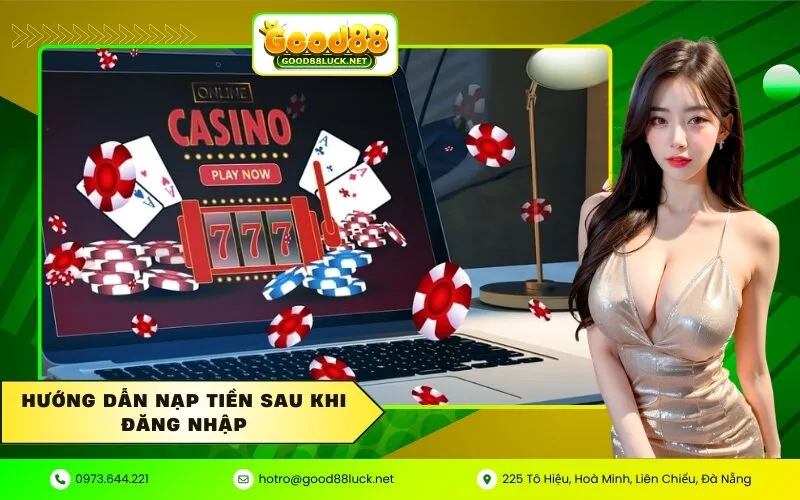 Hướng Dẫn Nạp Tiền Sau Khi Đăng Nhập